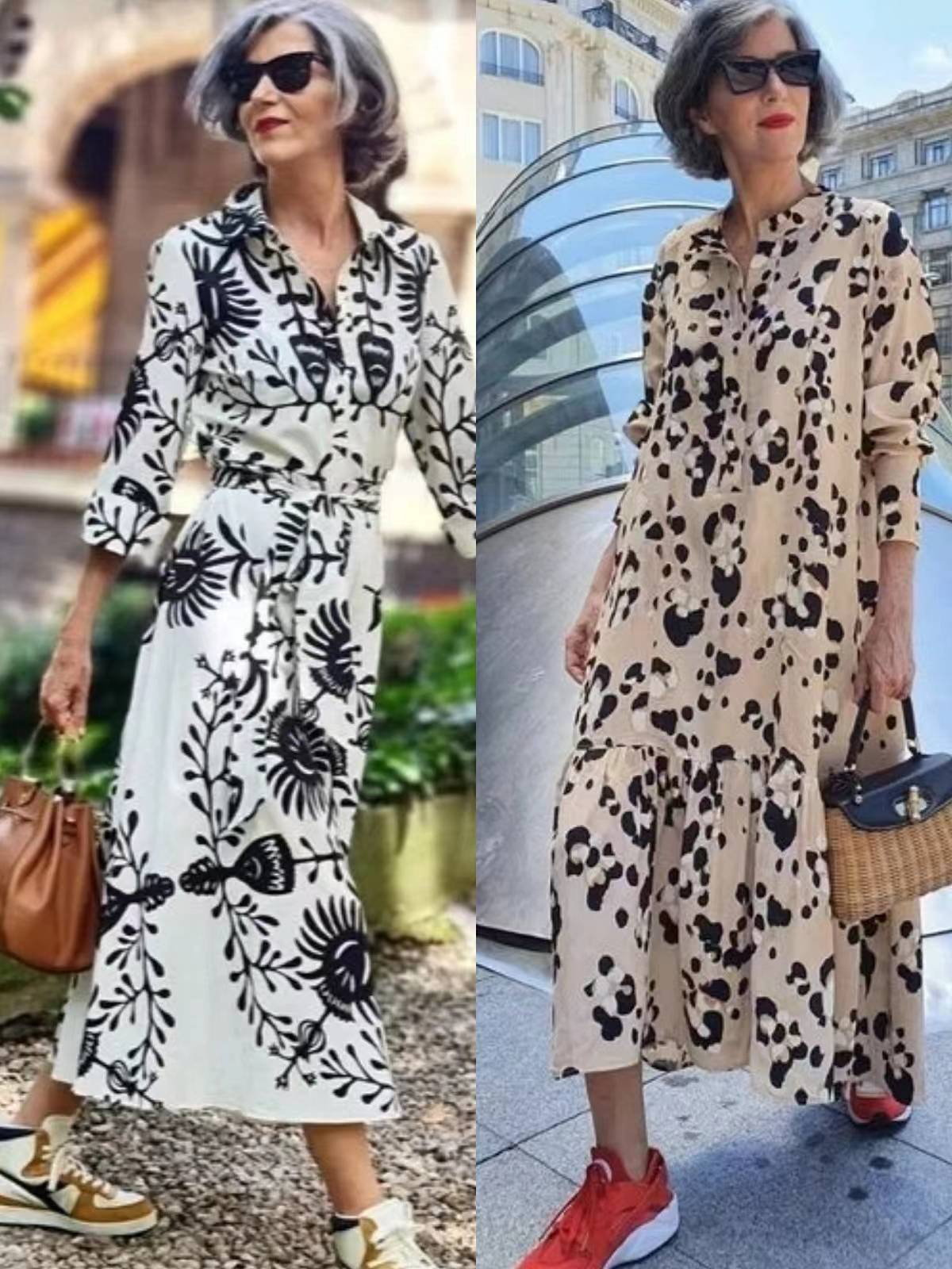 很潮的老年人穿搭,50岁中老年人怎么穿搭好看