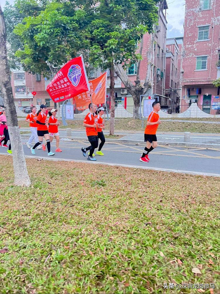 疫情散去，春归如约♡龙岗微马富民队20230219首次例跑