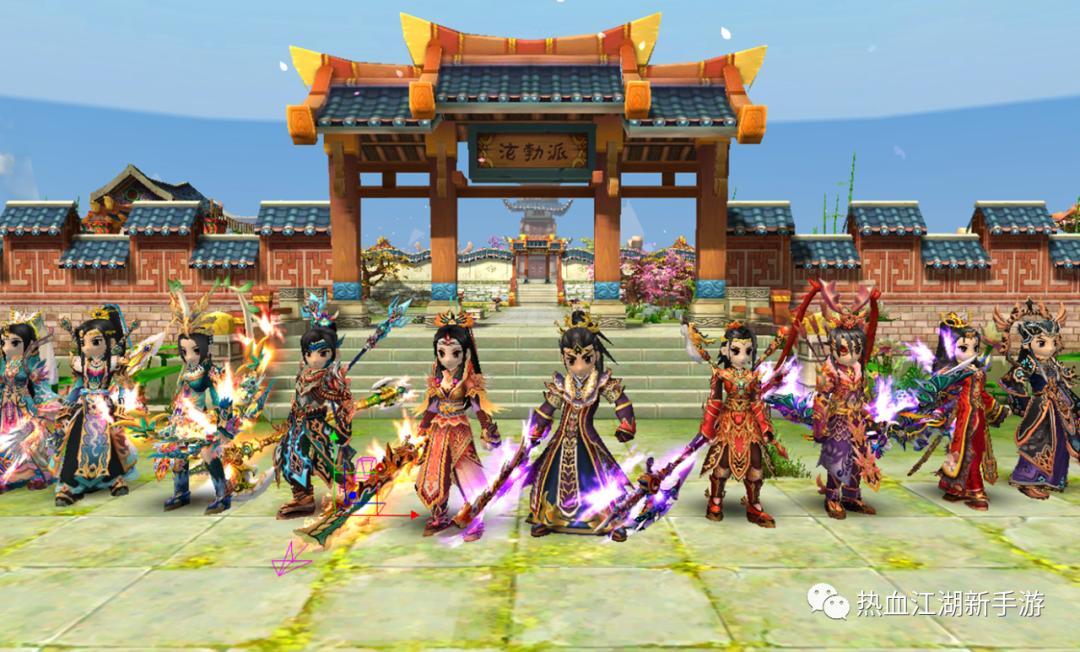 热血江湖手游已上线当年的回忆,热血江湖手游即将开启圆你武侠梦