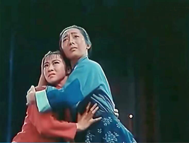 舞剧白毛女分幕,舞剧黑白版白毛女