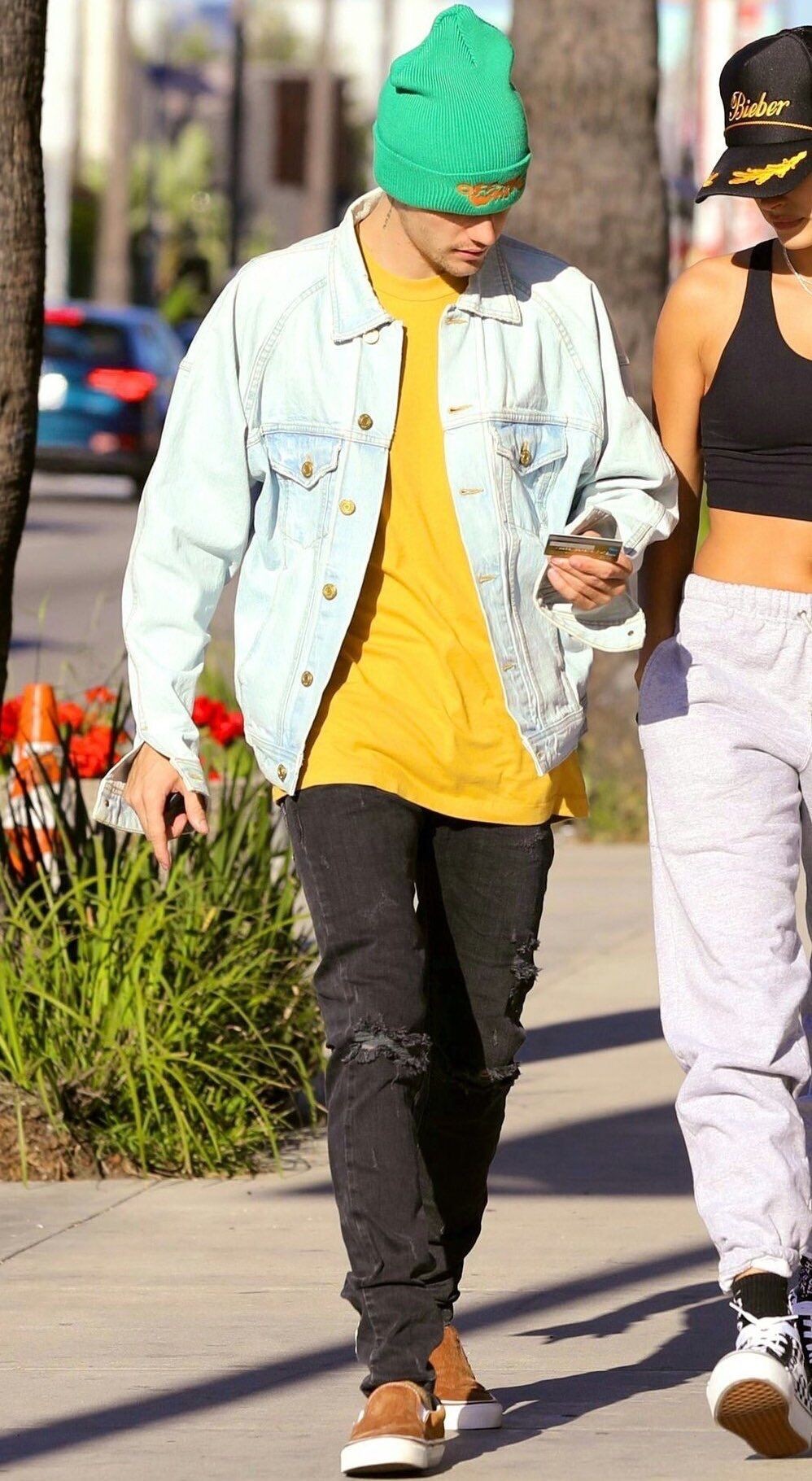 贾斯汀比伯外套牛仔,比伯同款外套fog牛仔