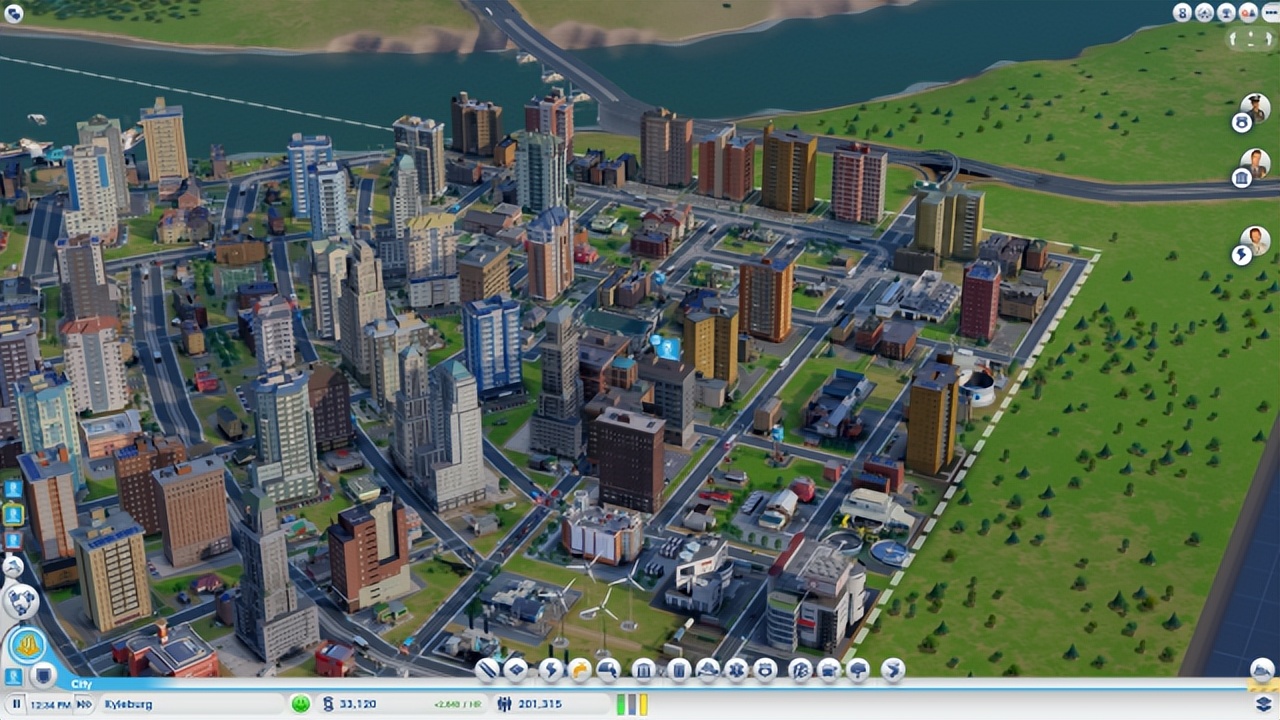 十年前的城市实拍,模拟城市复原真实城市