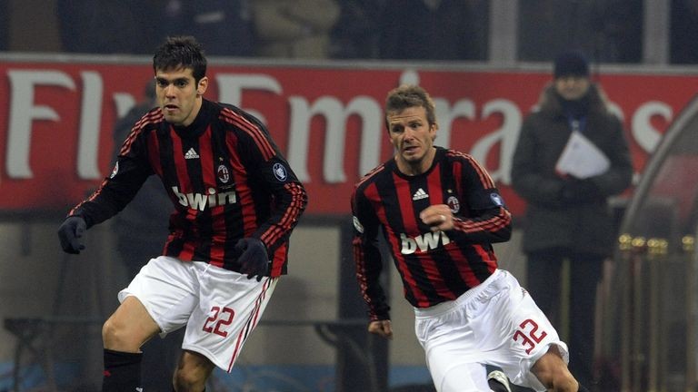 巴西球星卡卡金球,卡卡米兰王子