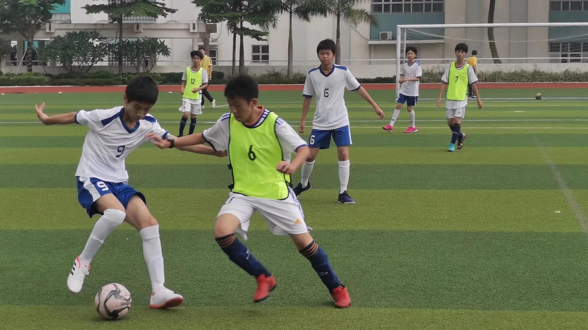 香港足球学校友谊赛,祈福英校港澳班