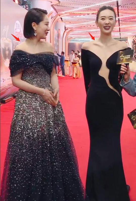 万茜张萌参加盛典的图片,李小冉出场美艳众人