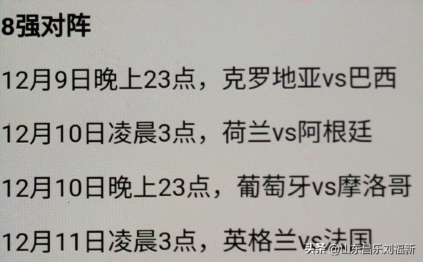 我看世界杯之二十：巴西队VS韩国队（2022·12·08）