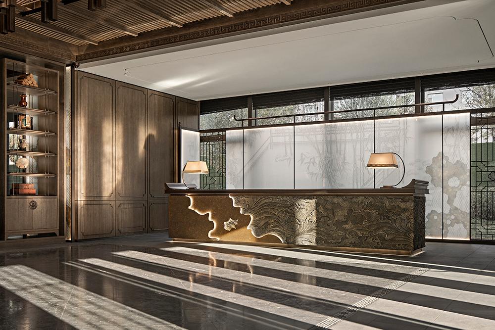 深圳盘石设计|长春吴中府营销中心