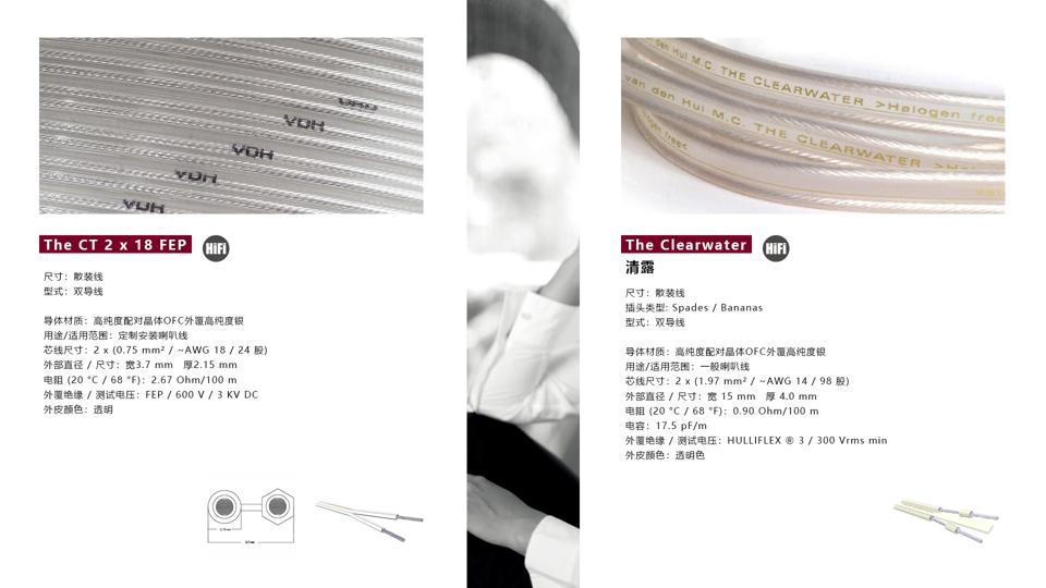 荷兰范登豪VandenHul线材、音响器材、唱头数据参数目录大全