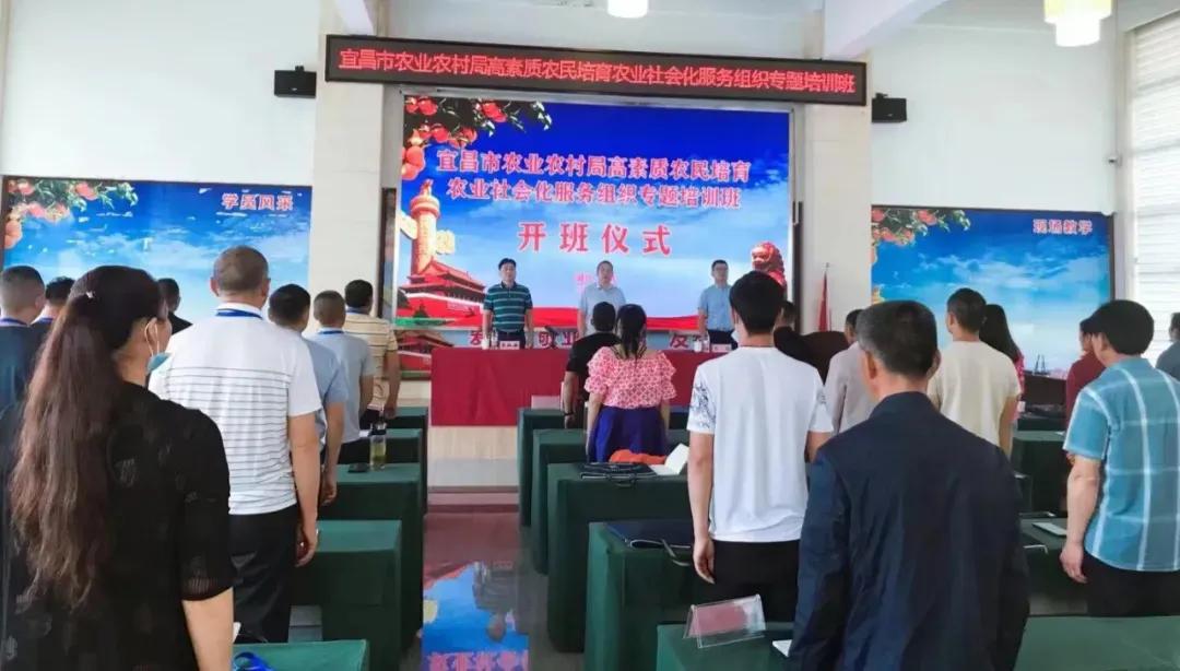 毛启国：宜昌举办农业社会化服务组织培训班