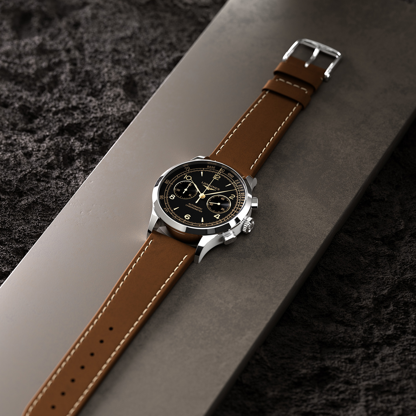 浪琴全新开创者系列复刻腕表,浪琴开创者一共有四种腕表直径