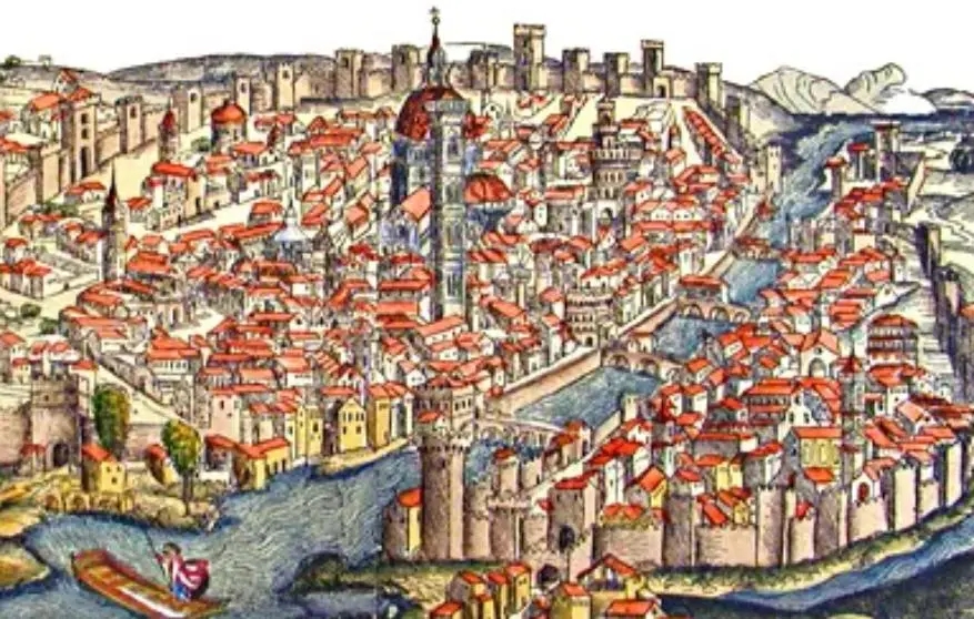 威尼斯丝绸之路,古丝绸之路上的贸易中心