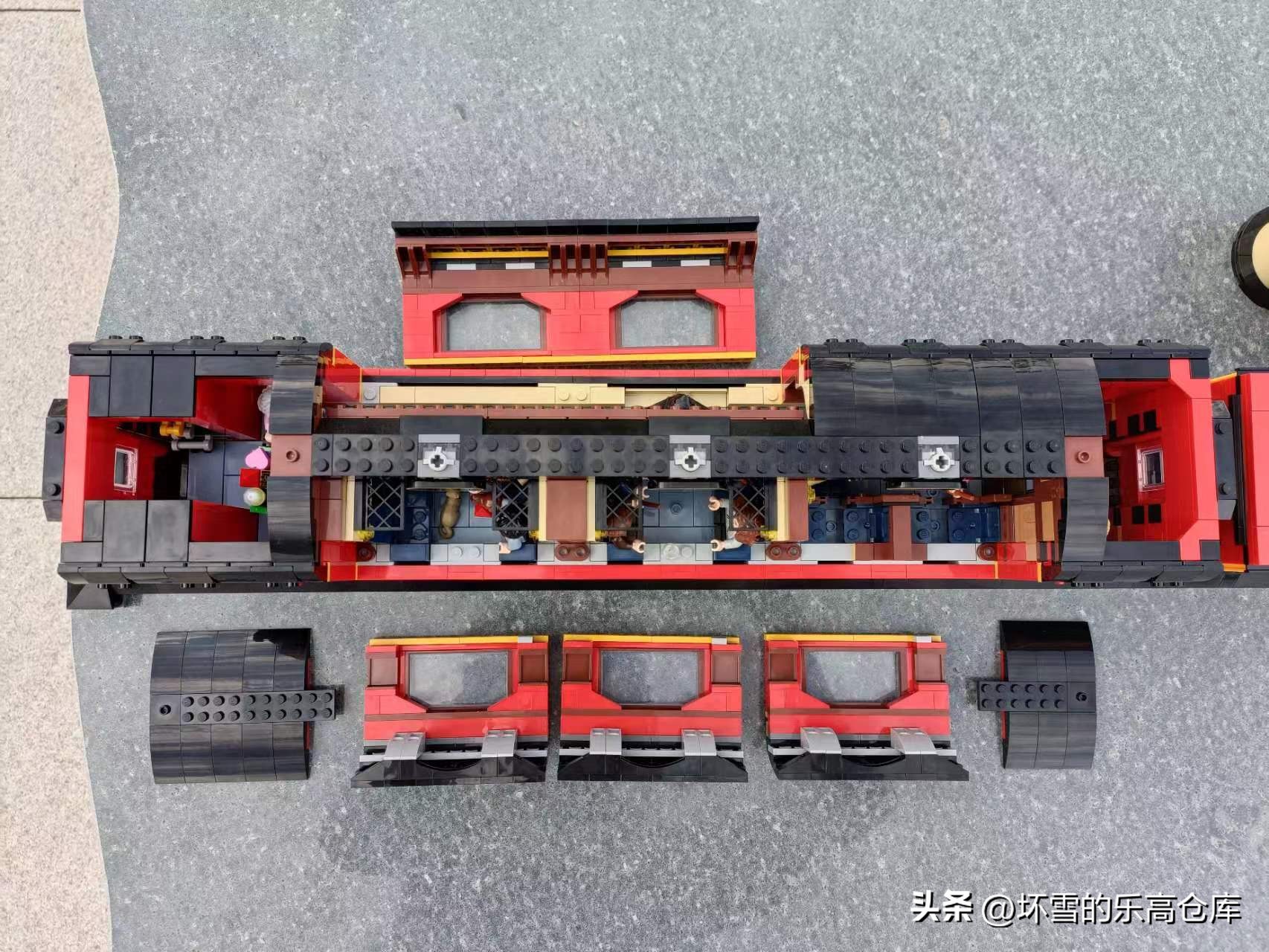 边看哈利波特，边拼乐高：爆肝试玩76405霍格沃茨特快