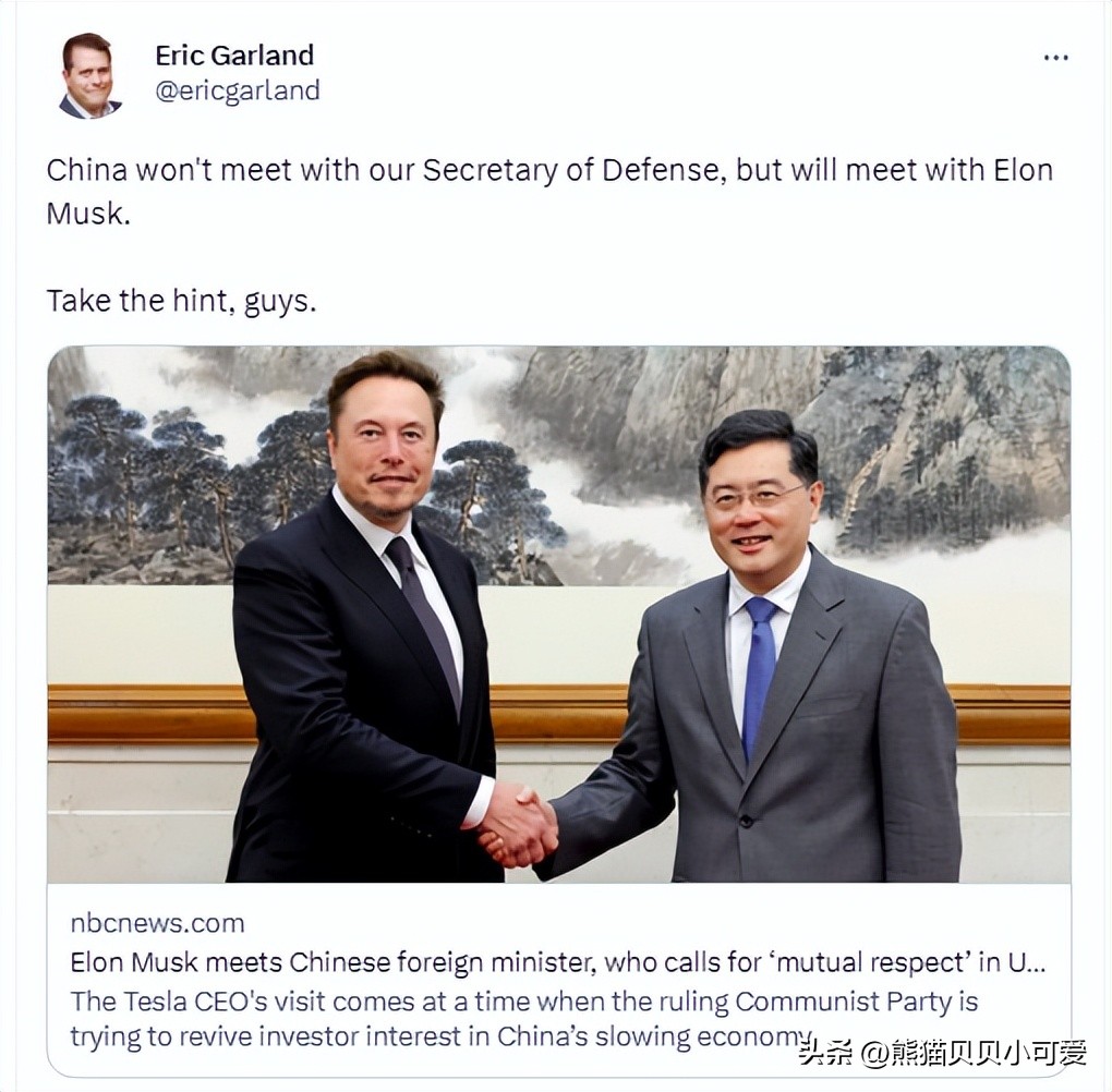 “闪电式”访华44个小时，马斯克重回全球首富宝座，该如何解读？