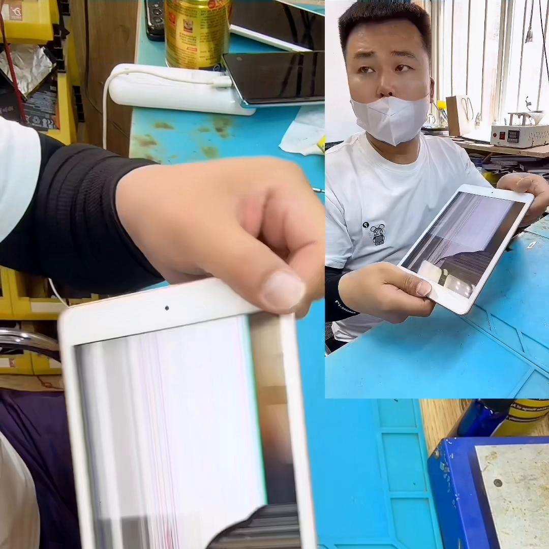 ipad平板电脑换屏教程,苹果平板5代ipad外屏