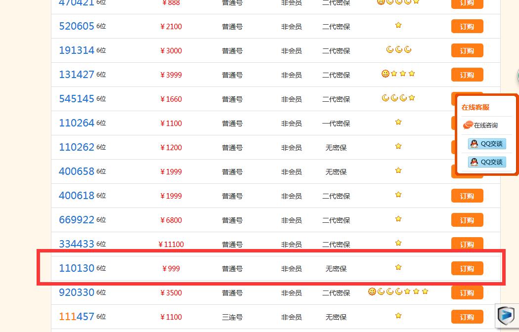 qq号码交易平台，小心吉号网*子骗**，切记