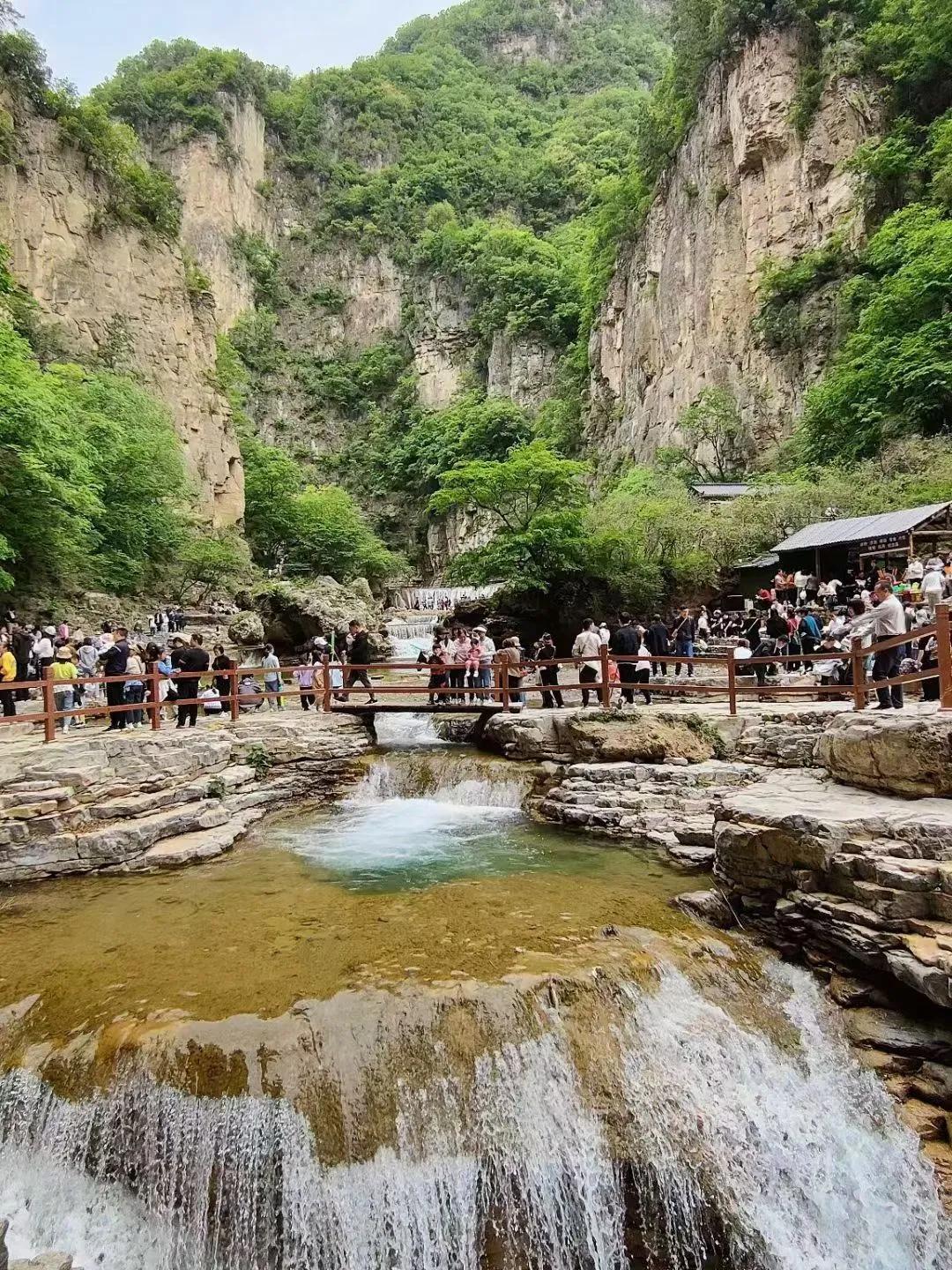 山西晋城蟒河自然风景保护区,青山绿水山西蟒河