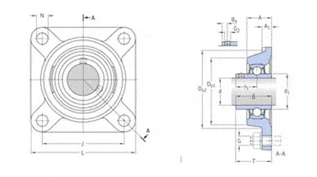 外球面耐高温轴承型号,耐高温轴承850度