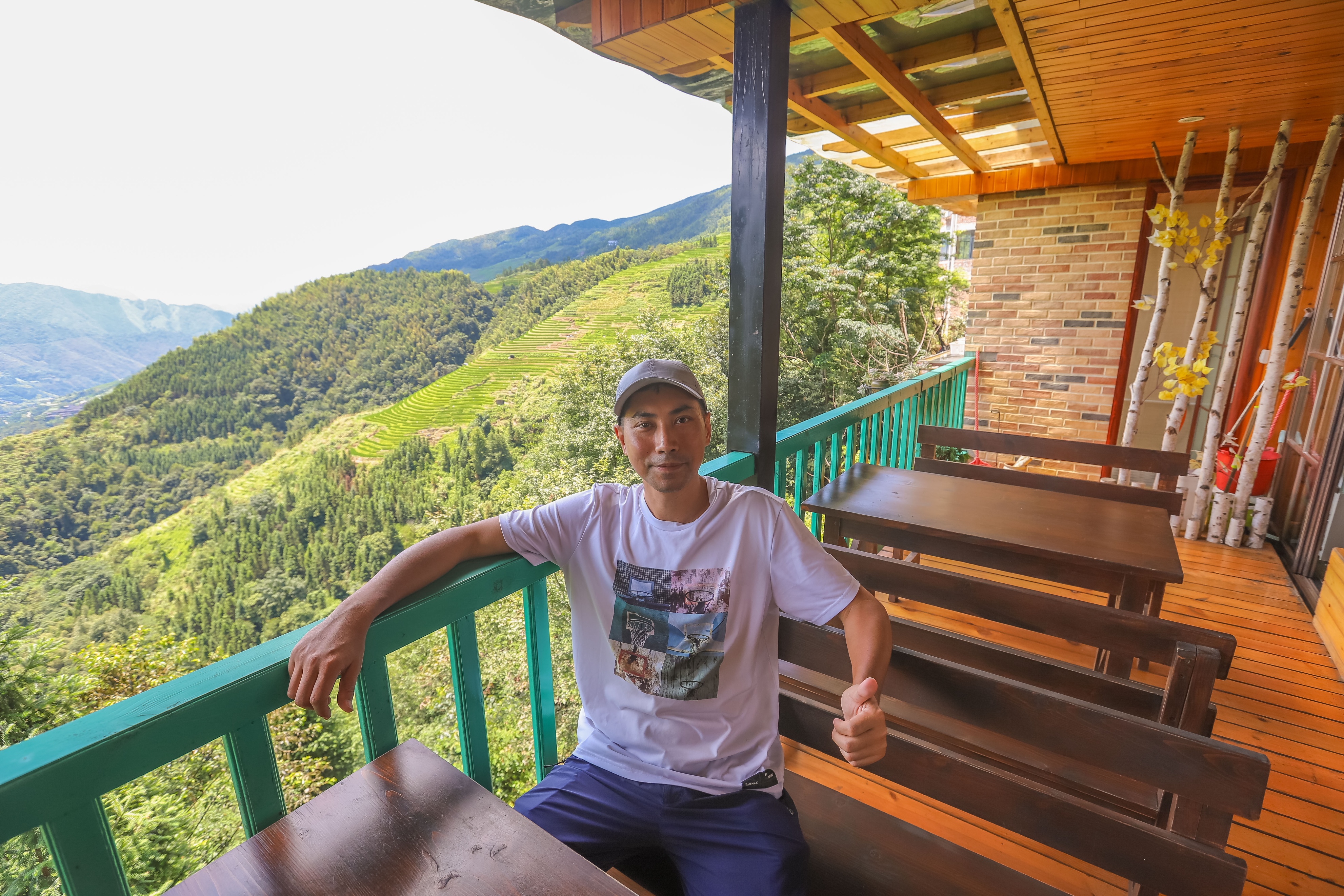 龙脊水稻梯田图片,龙脊水稻