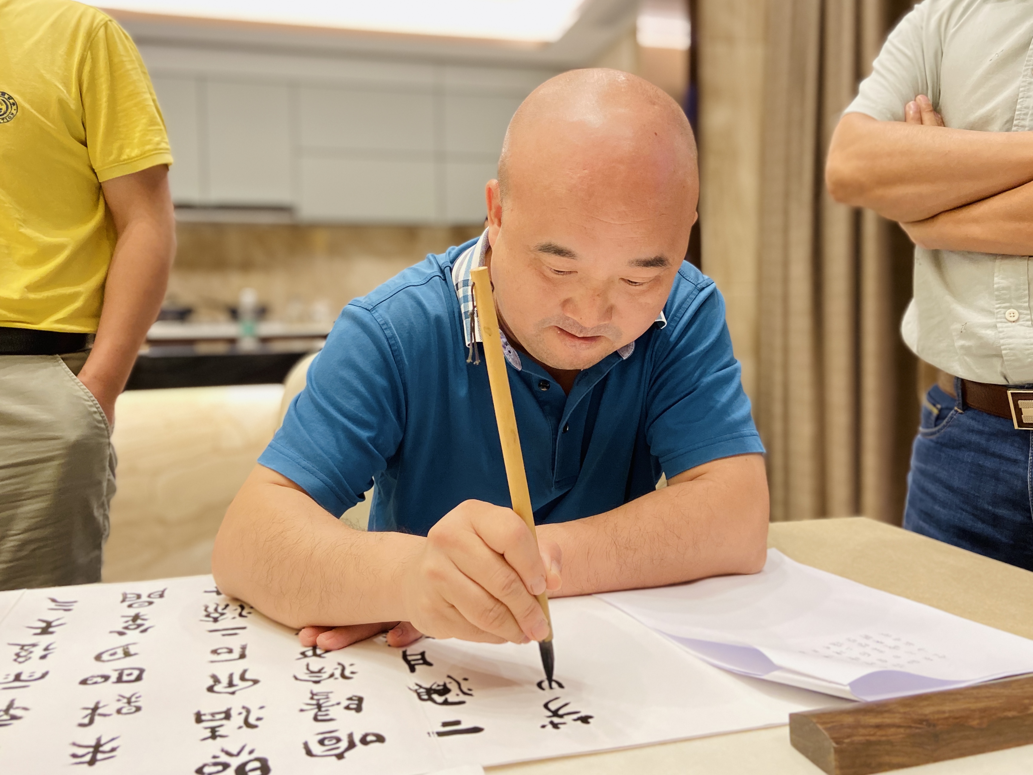 对话|严家森：书法能让人的精神境界升华