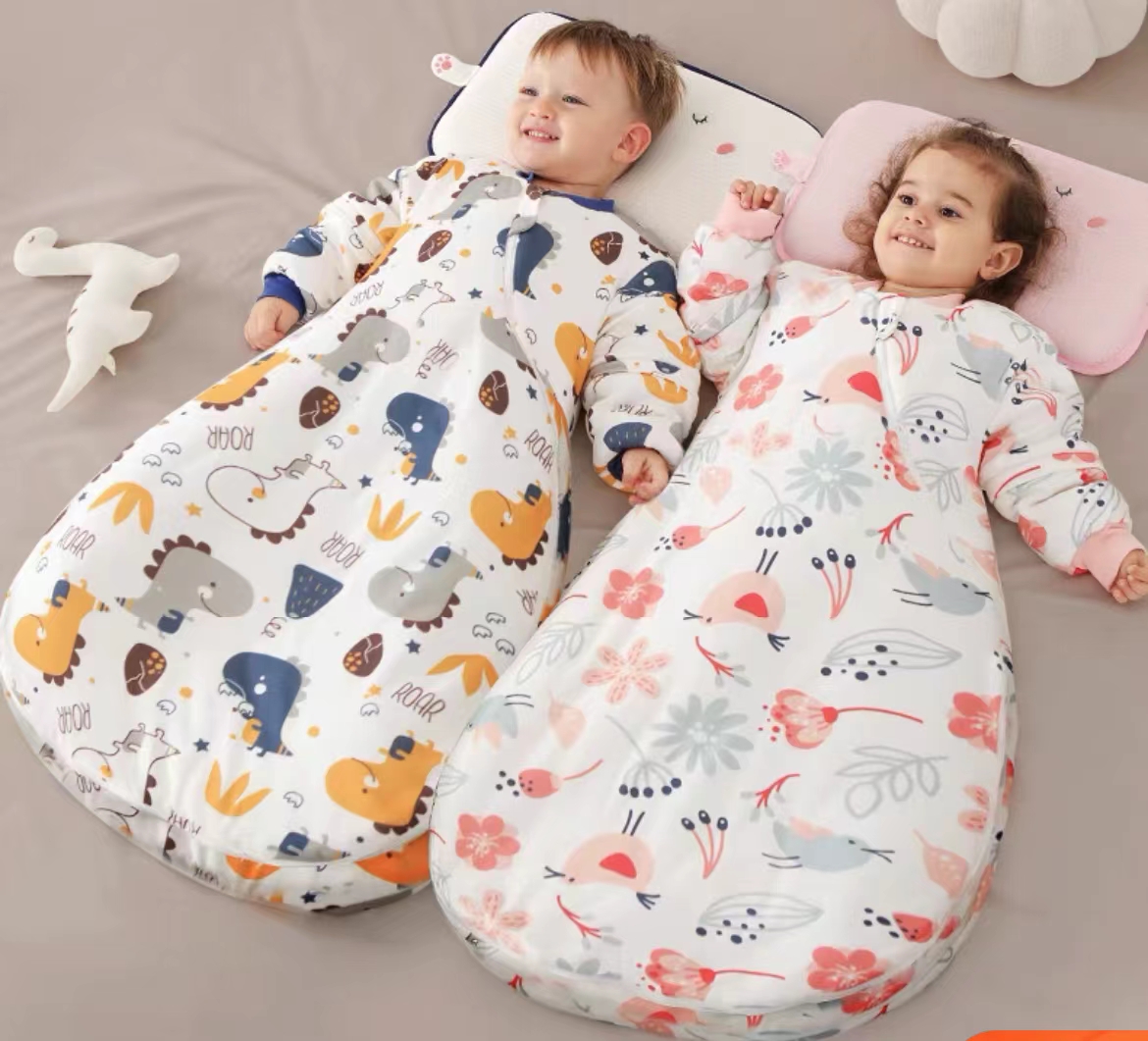 孩子睡袋透气性哪家好,孩子睡袋夏天纯棉