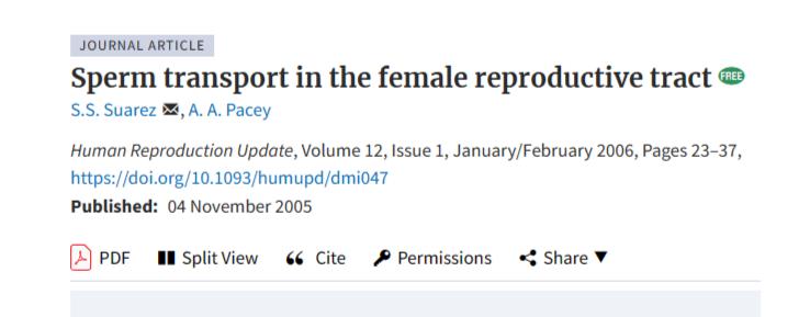 进入女性体内后，没“受精”成功的精子都去哪儿了？既好笑又心疼