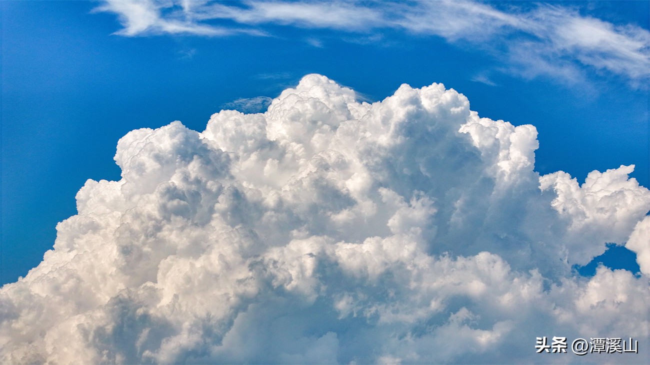 梦幻天空照片调色,淄博潭溪山现冰瀑奇观