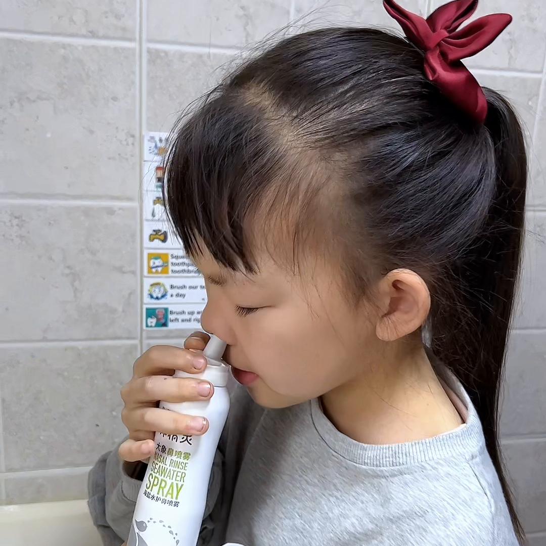 三个月宝宝鼻塞能用海盐水喷雾吗,儿童海盐喷雾怎样选浓度