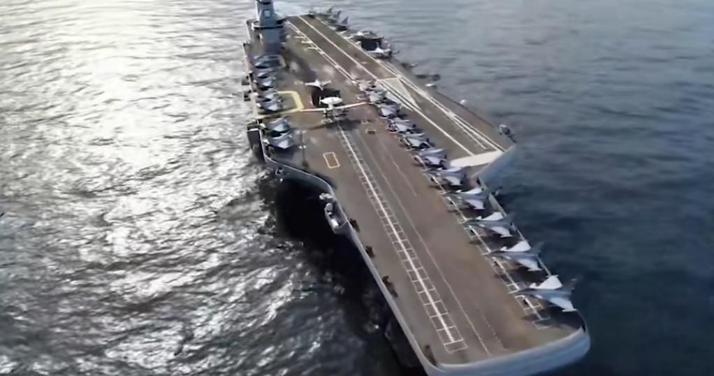 003航母与世界航母对比图,第二艘国产003型航母最新消息