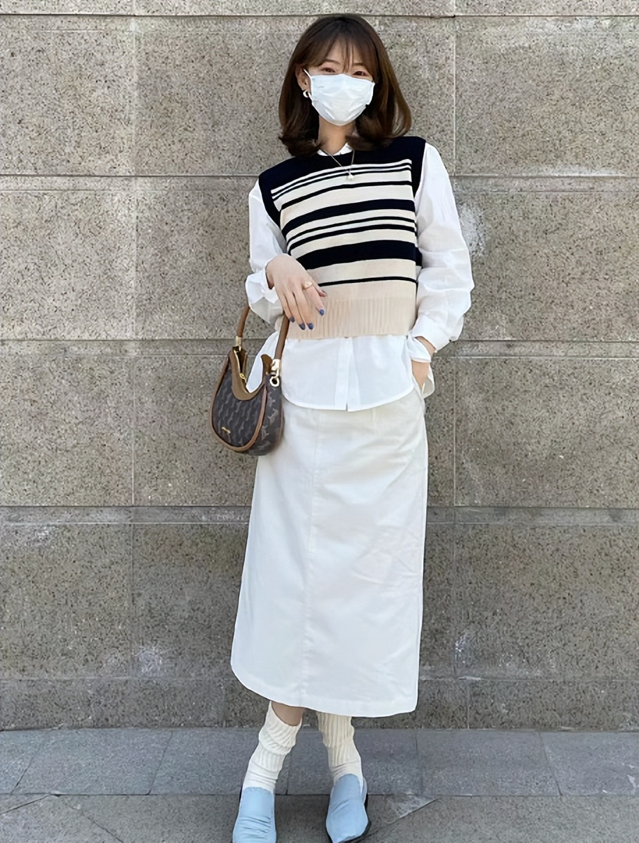 跟着时尚博主学穿搭原视频,穿搭干货韩国博主入门穿搭