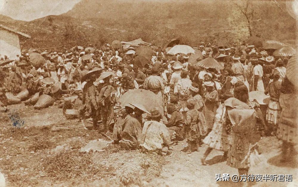 清朝老兵珍贵历史影像,百年前清朝人的珍贵影像