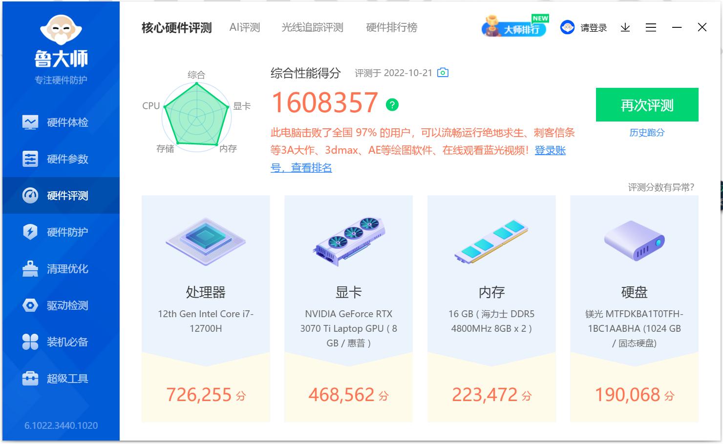 各类游戏本游戏测评,热门游戏本游戏测评