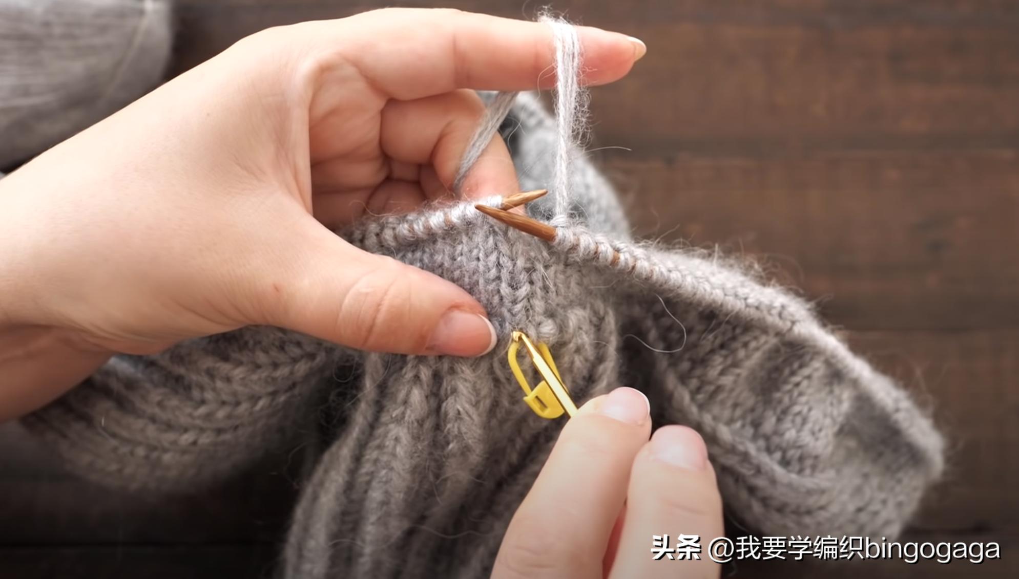 简单的女冬风雪帽编织,秋冬大帽檐帽子编织