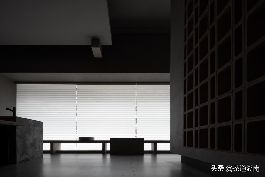 不装吊顶的禅意茶室装修效果图,广东禅意茶室私人会所包厢设计