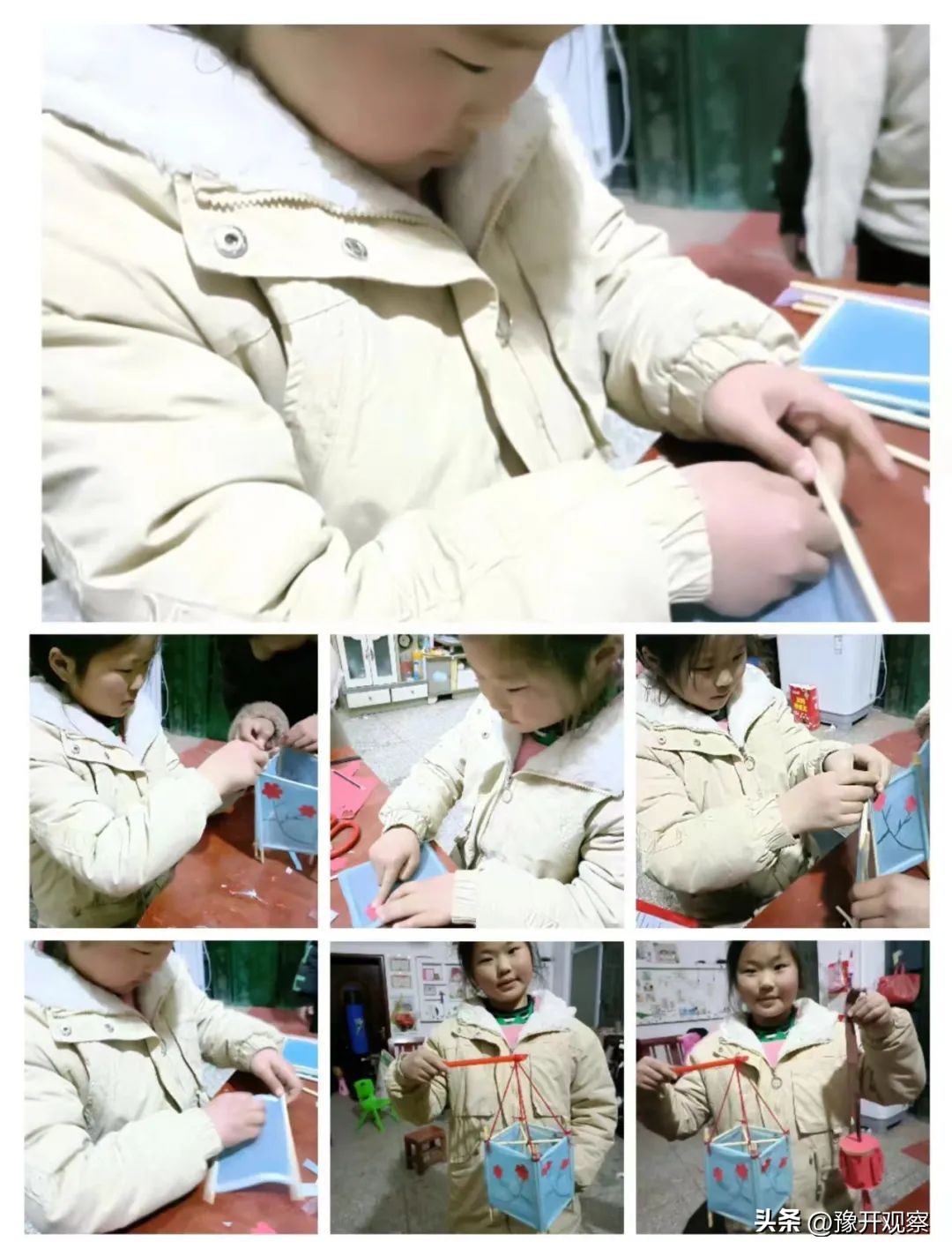 小学生元宵节做花灯活动,小学元宵节做花灯