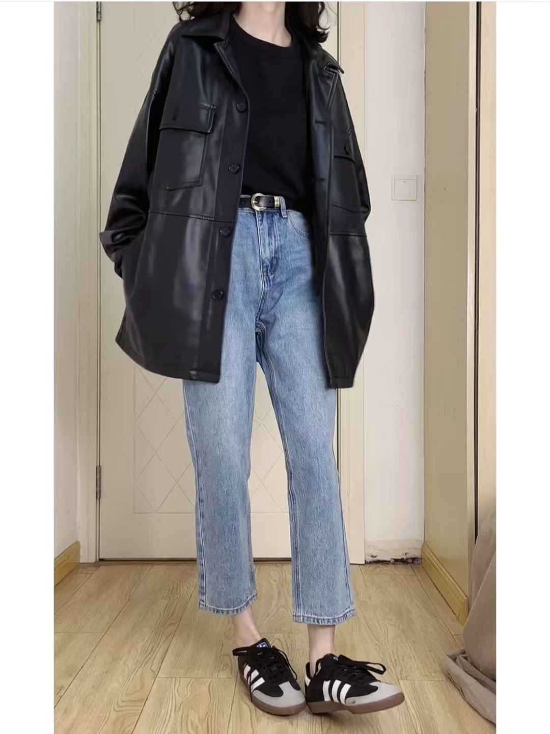 直筒牛仔裤搭配衣服视频大全,2021年直筒牛仔裤衣服搭配