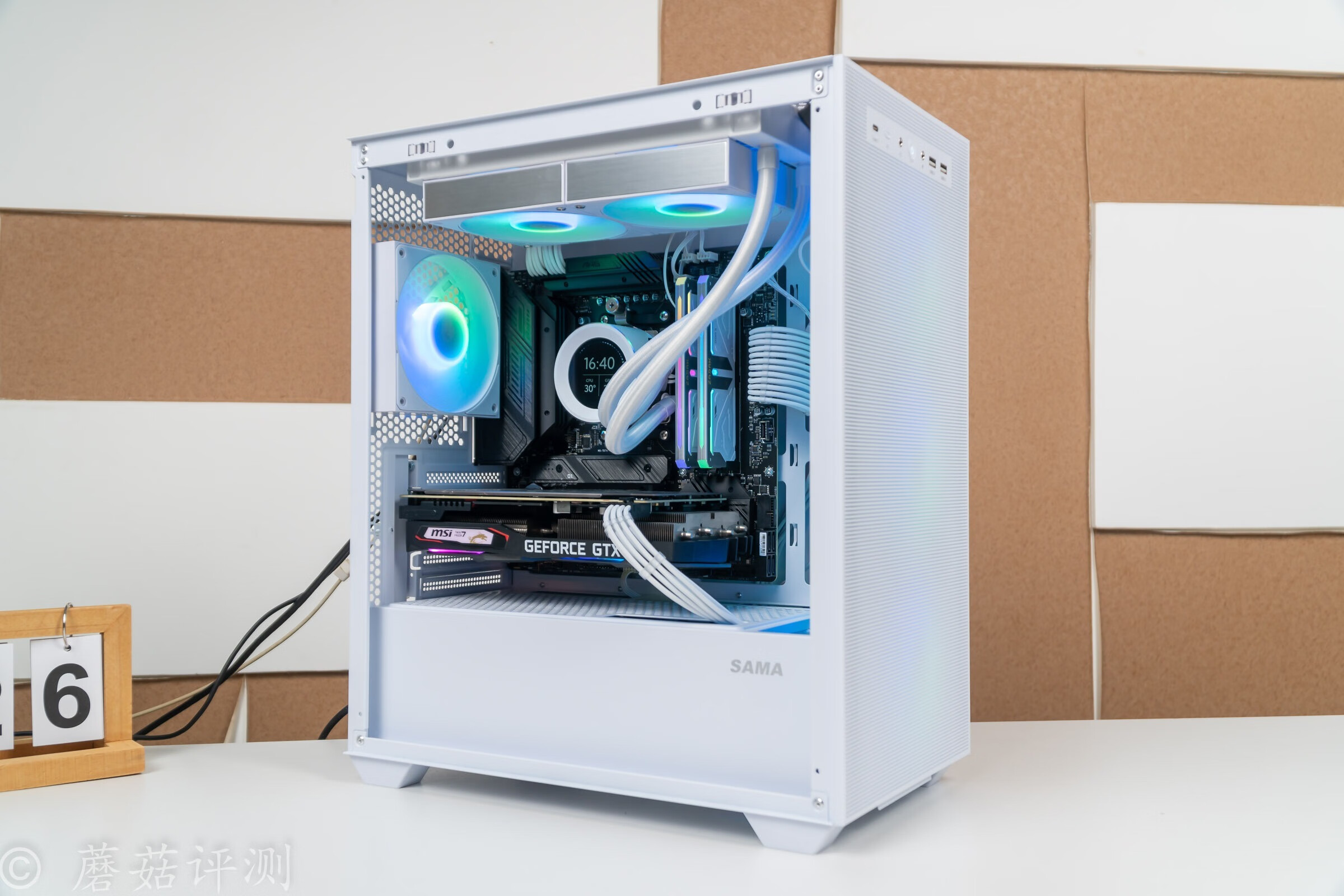 先马静音机箱散热测评,先马易大师进化版matx机箱