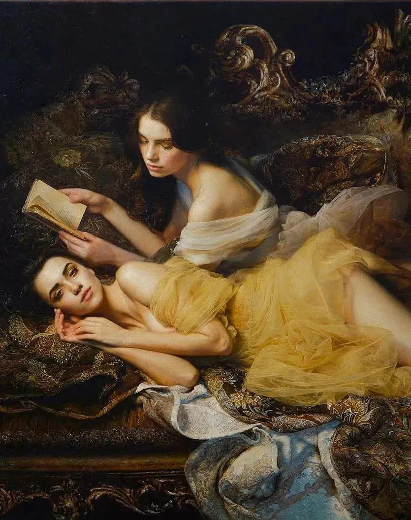 让人惊艳的女孩画,让人惊艳的古典美人