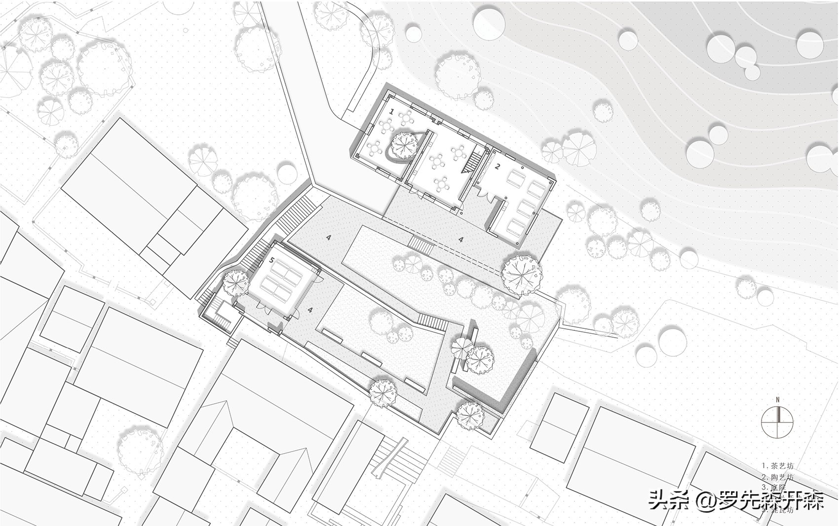 残破倒塌的石房与土屋的改造新生，杭州——让建筑空间与自然对话