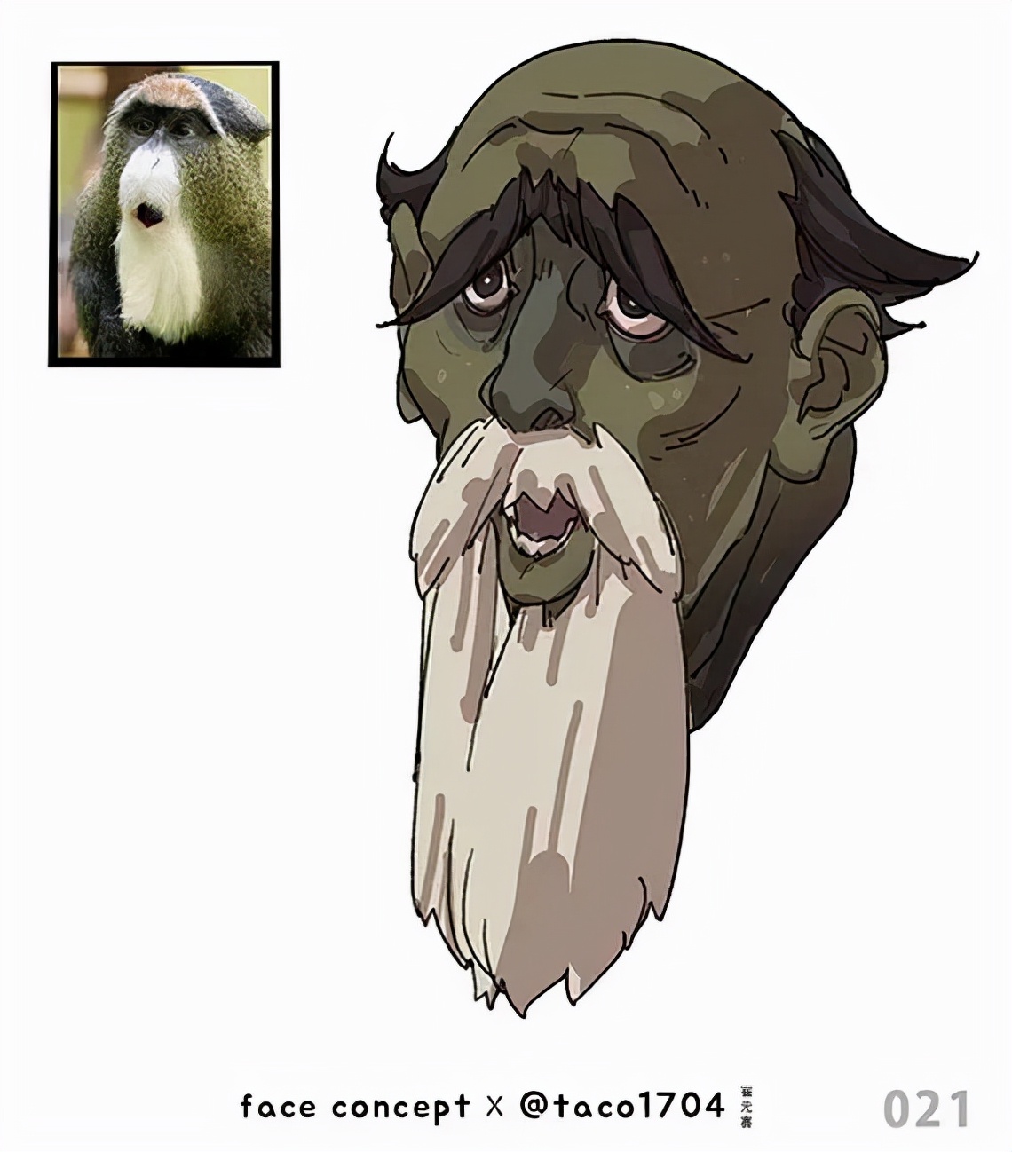 这组拟人头像作品脑洞太大了！就是那位硬核人体教程的画师