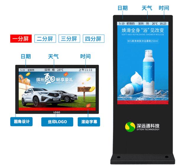 户外广告机应该具备哪些功能,关于户外广告机的核心技术解说