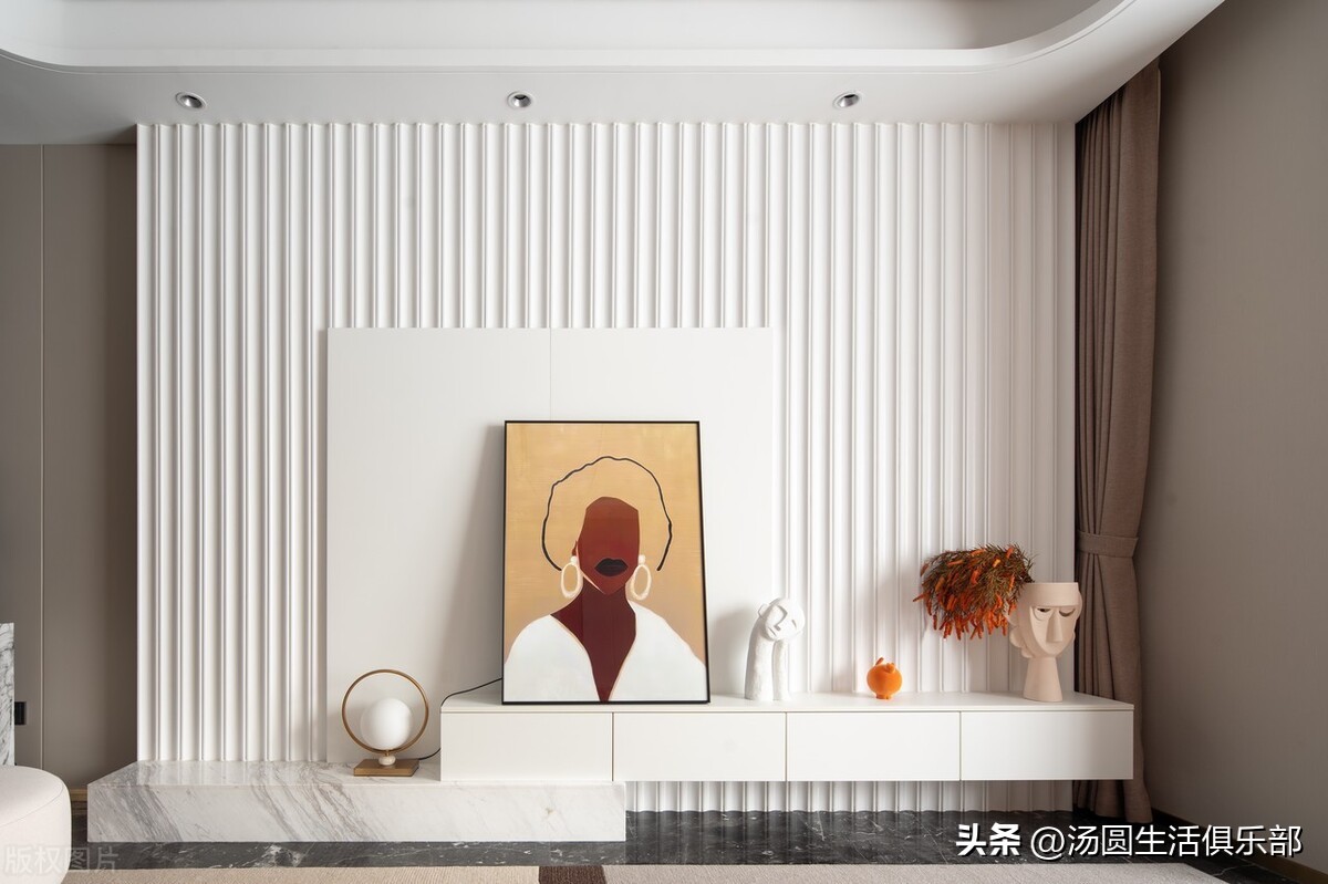 悬空电视柜太简单了怎么补救,悬空电视柜怎么装结实又好看