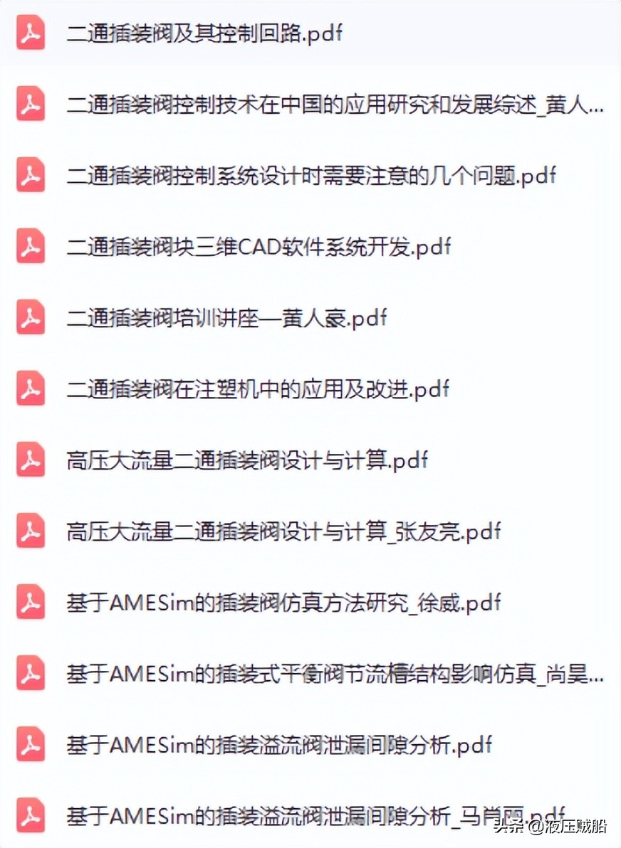 二通插装阀详细讲解,二通插装阀组各个阀的功能