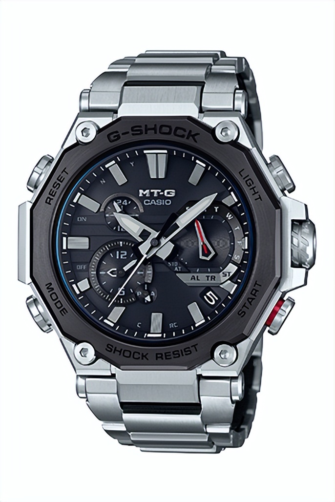 卡西欧gshock金属进化,卡西欧gshock黑金男表