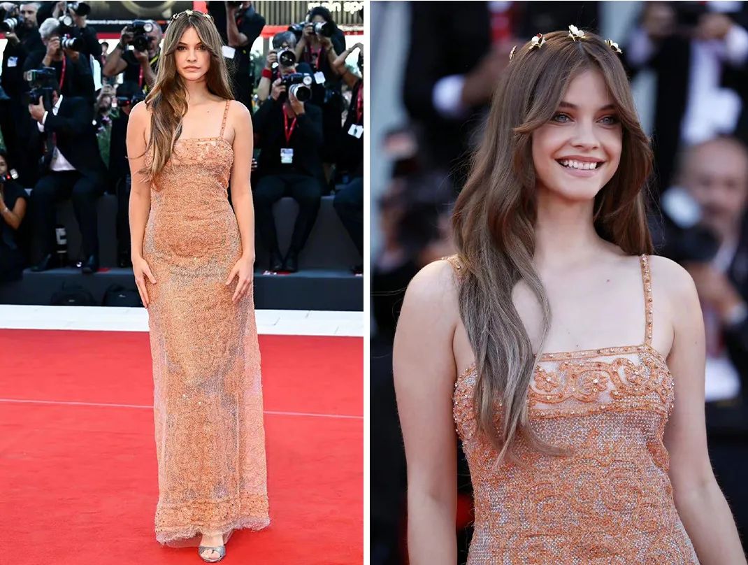 威尼斯红毯抓马多：甜茶穿红色露背装吸睛，凯特大魔王气场强…