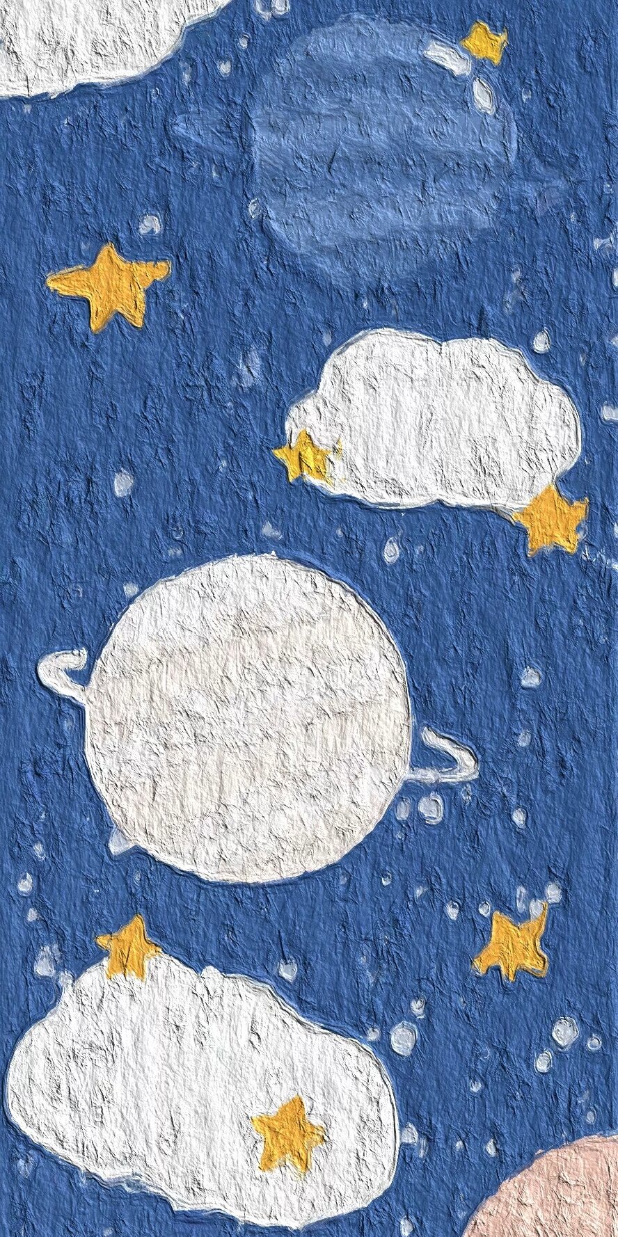 简约油画小可爱壁纸图文,海贼王卡通油画壁纸