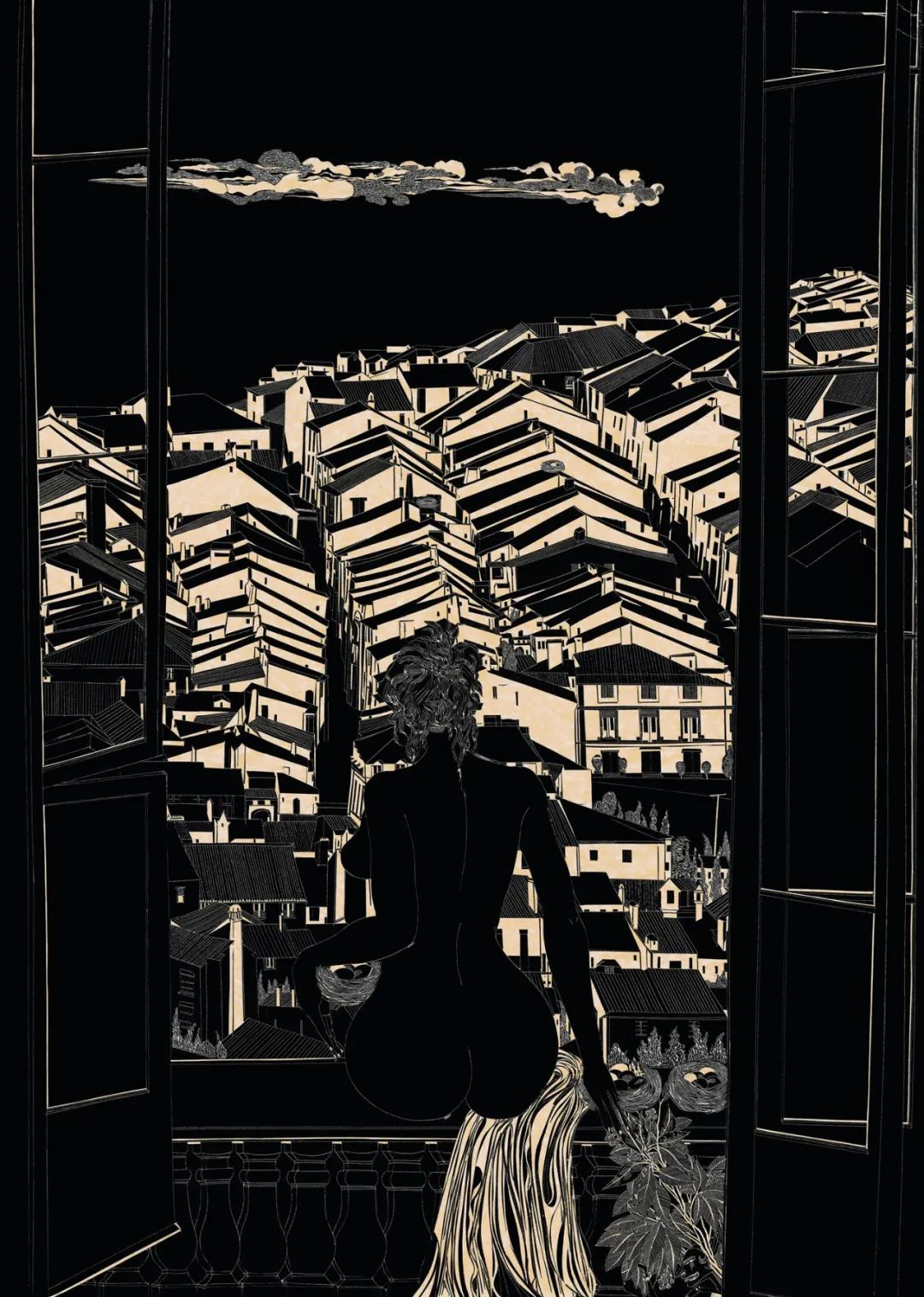 他坚持创作40年，刻出独一无二的黑白世界