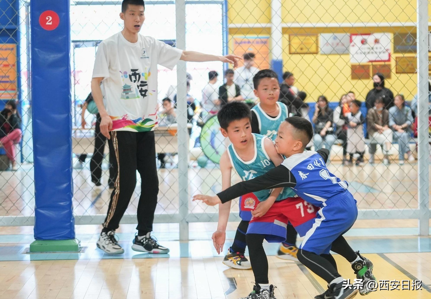 第三届西北少儿篮球联赛西安开赛!