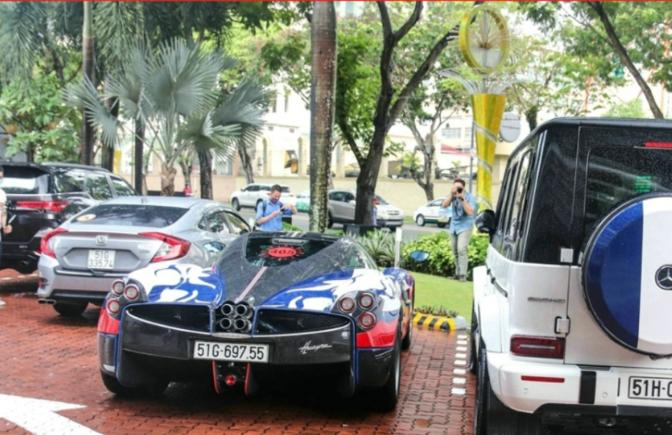 越南首部帕加尼，父亲买来送女儿，三手的嫁妆也值两部幻影