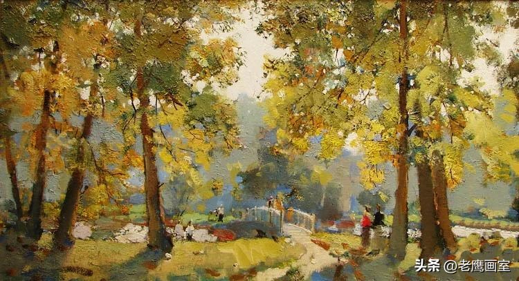 卢卡斯阿纳托尼油画作品赏析,爱尔兰画家的风景油画欣赏