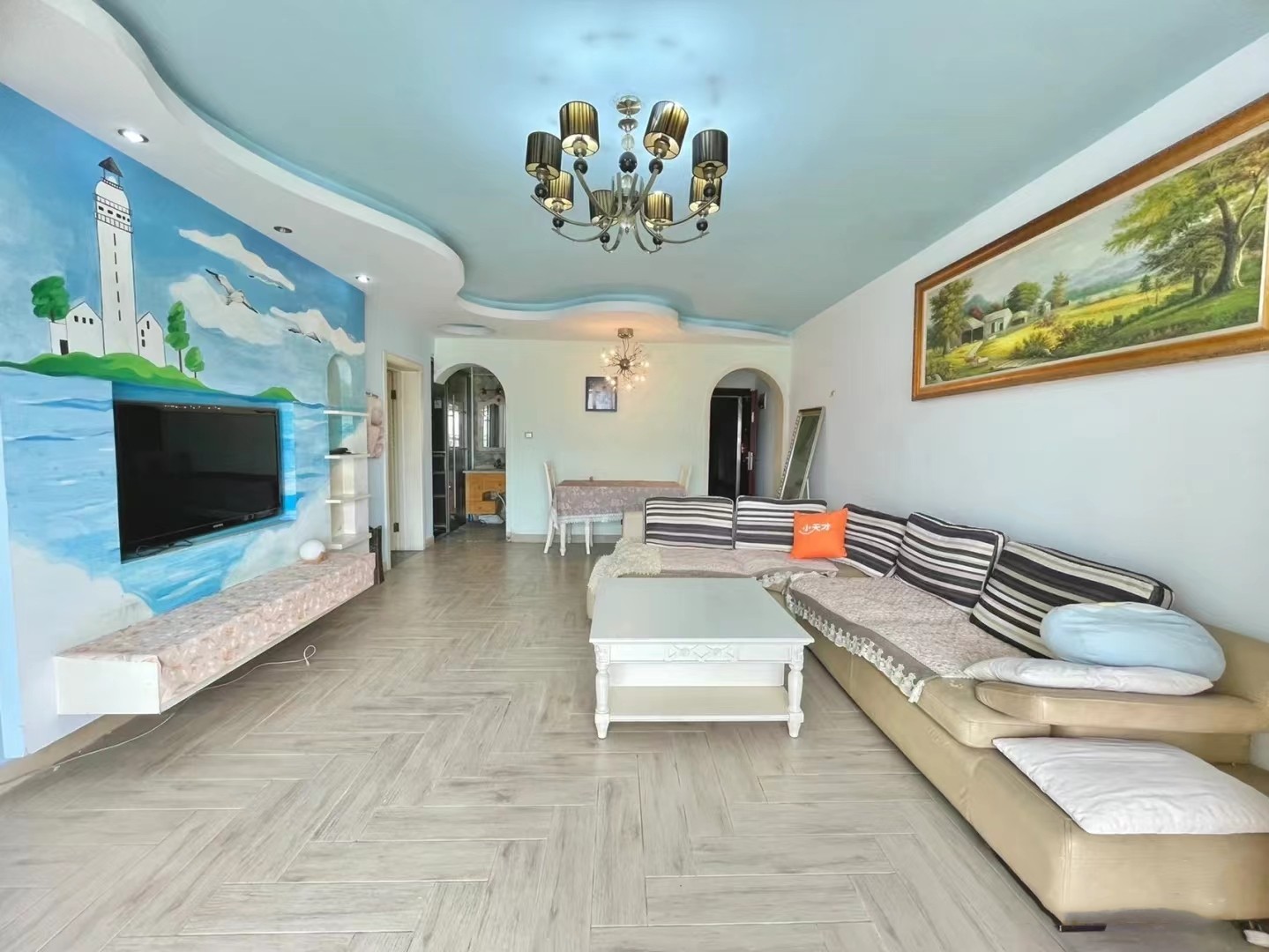 西班牙地中海风格装修效果图,西班牙轻奢风格效果图